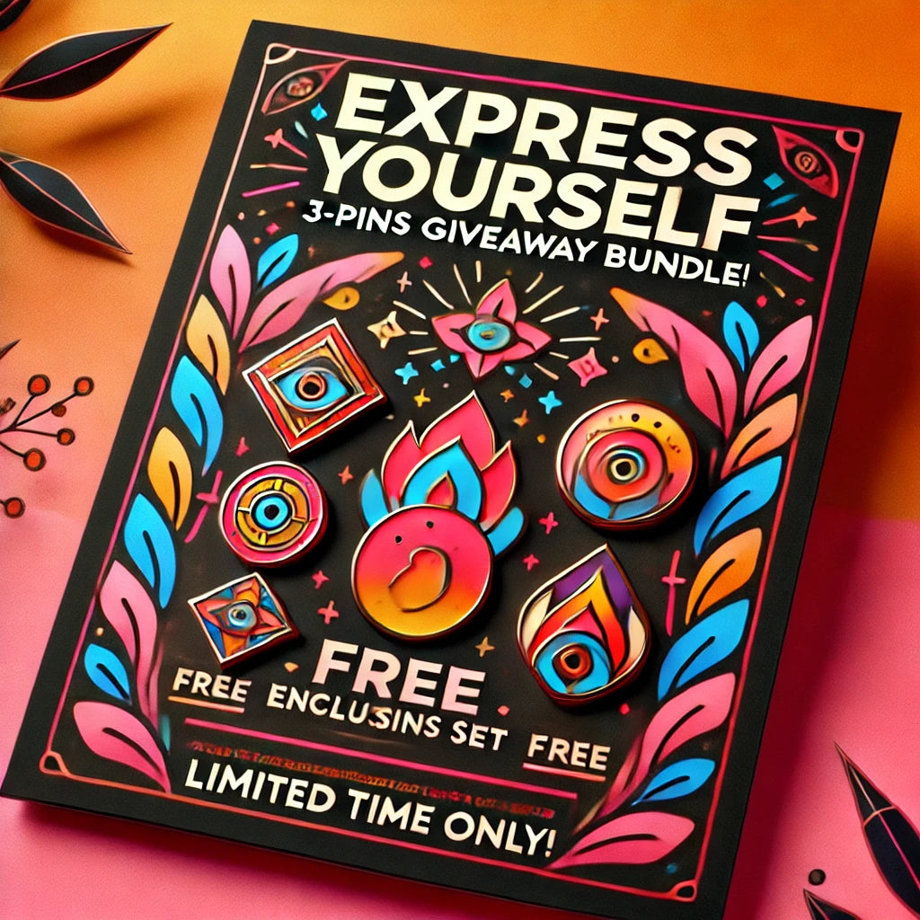 The "Express Yourself" 3-Pin Giveaway Bundle!